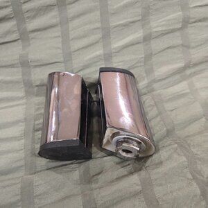 Pashion 1.0 chrome 3 inch block heel